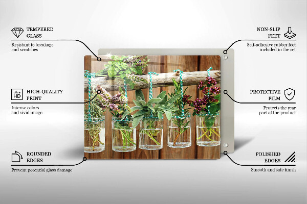 Kryt na varnou desku Byliny rostliny ročník