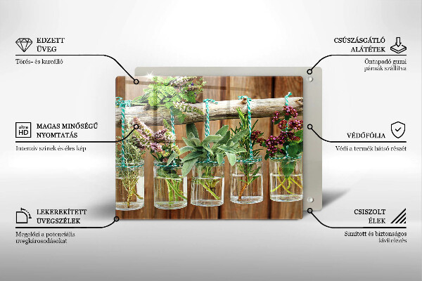 Kryt na varnou desku Byliny rostliny ročník