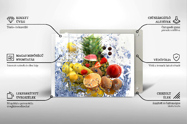 Kryt na varnou desku Šťavnaté ovoce a voda