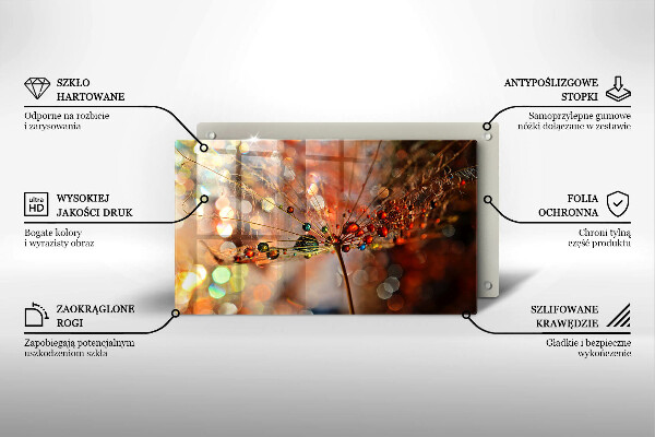 Kryt na varnou desku Mokrá pampeliška