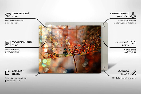 Kryt na varnou desku Mokrá pampeliška