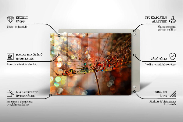 Kryt na varnou desku Mokrá pampeliška