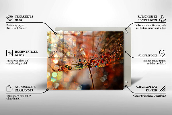 Kryt na varnou desku Mokrá pampeliška