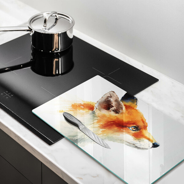 Sklo za sporák Malovaná liška