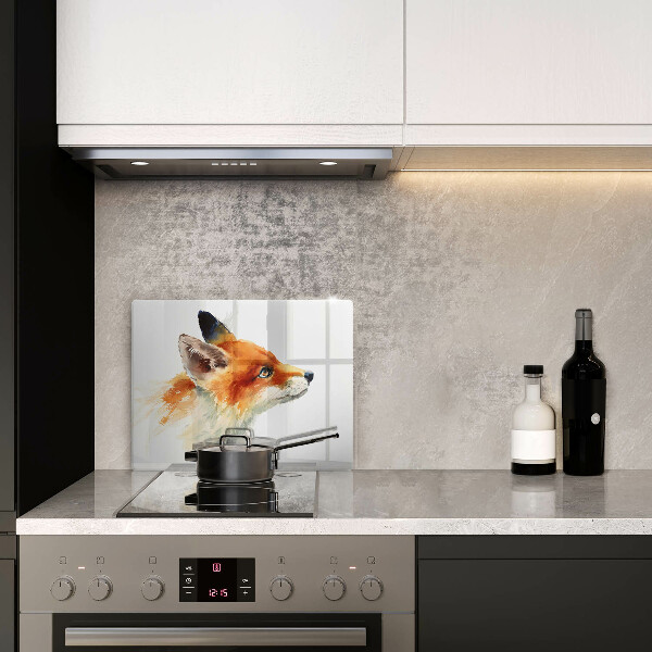 Sklo za sporák Malovaná liška