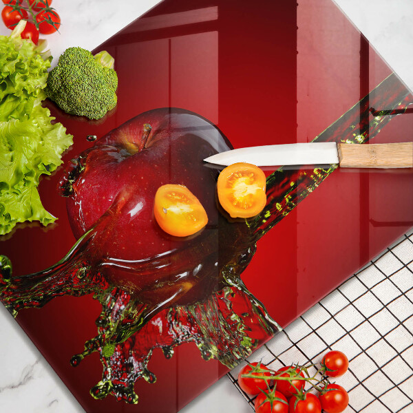 Kryt na varnou desku Apple ovoce ve vodě