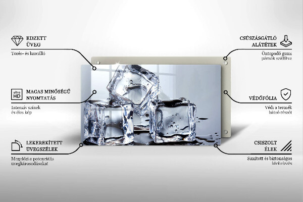 Kryt na varnou desku Ledové kostky