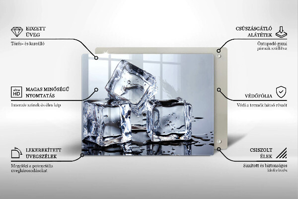 Kryt na varnou desku Ledové kostky