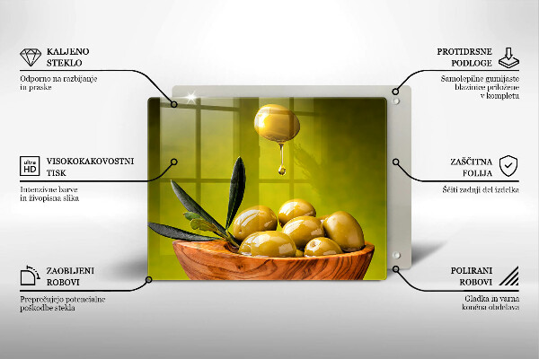 Kryt na varnou desku Chutné olivy