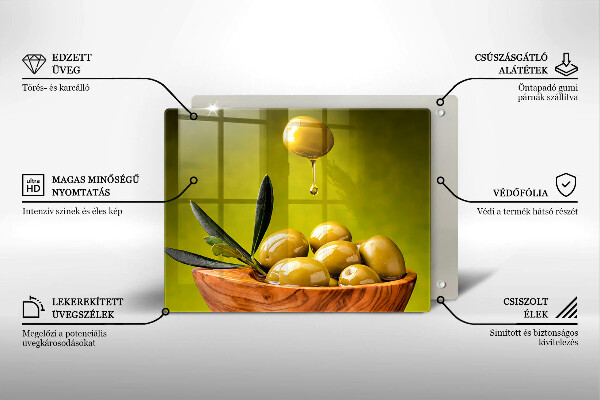 Kryt na varnou desku Chutné olivy