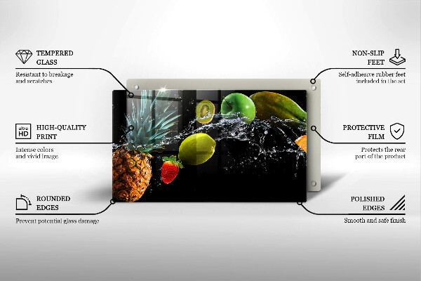 Deska za sporák Ovoce ve vodě