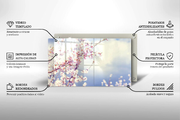 Sklo za sporák Kvetoucí strom