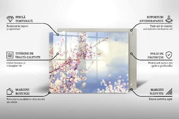 Sklo za sporák Kvetoucí strom