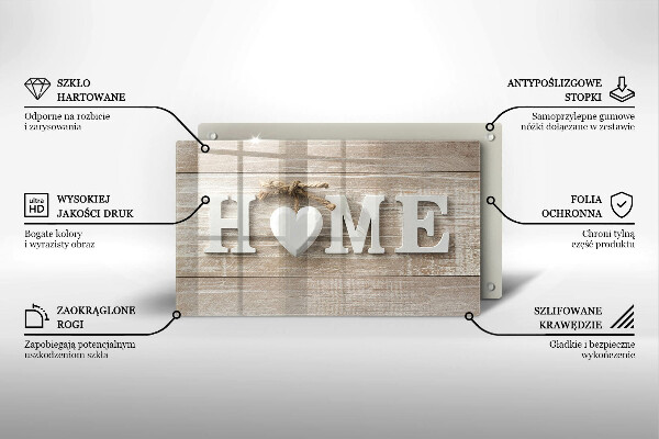 Kryt na varnou desku Home