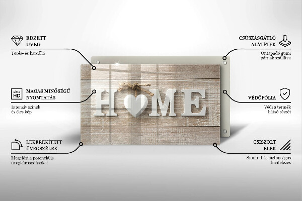 Kryt na varnou desku Home