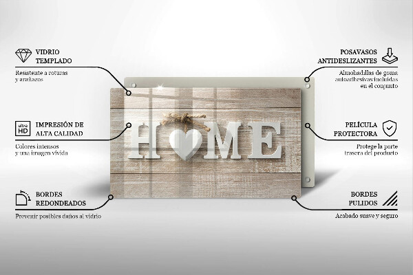 Kryt na varnou desku Home