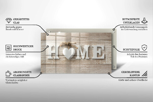 Kryt na varnou desku Home