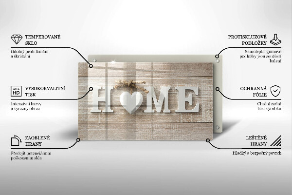 Kryt na varnou desku Home