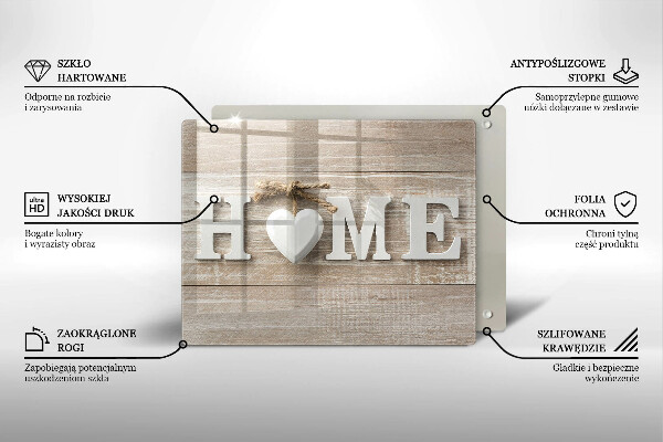 Kryt na varnou desku Home