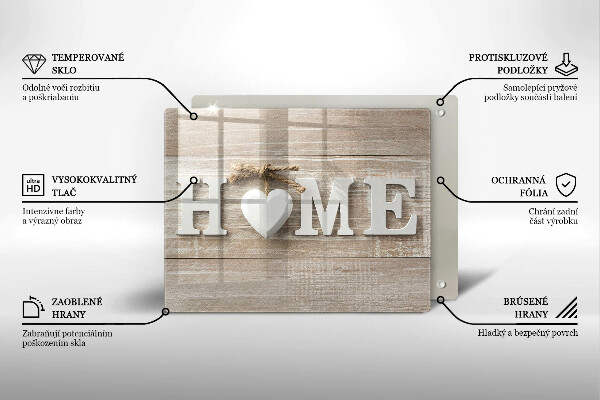 Kryt na varnou desku Home