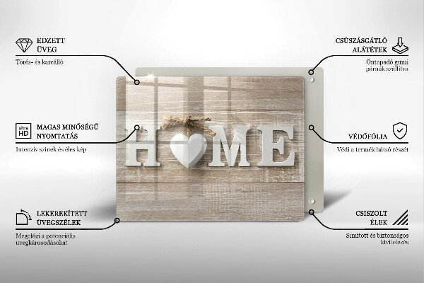 Kryt na varnou desku Home