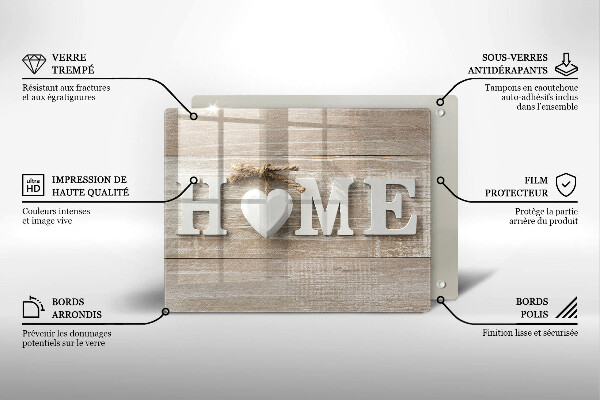 Kryt na varnou desku Home