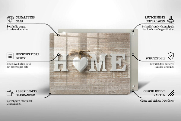 Kryt na varnou desku Home