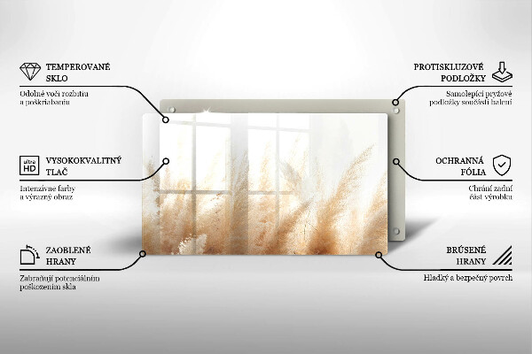 Kryt na varnou desku Pampová tráva