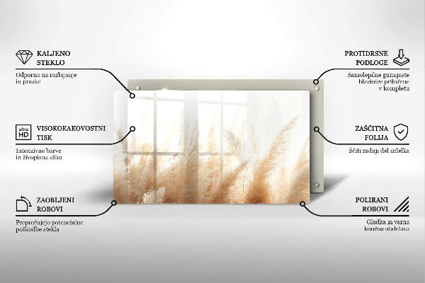 Kryt na varnou desku Pampová tráva