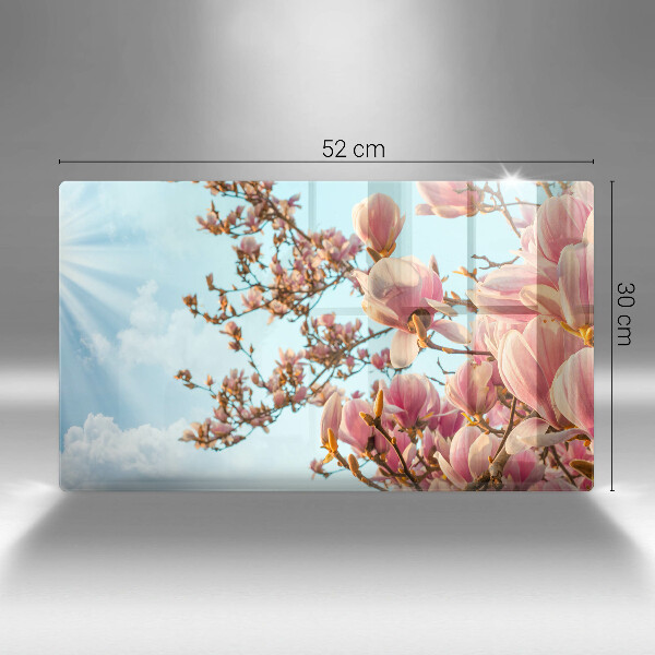 Kryt na varnou desku Růžové květy strom