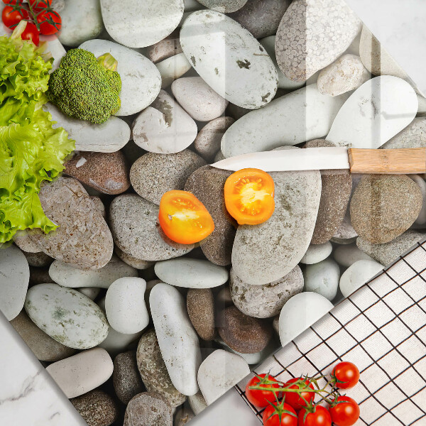 Sklo za varnou desku Malé kameny pozadí