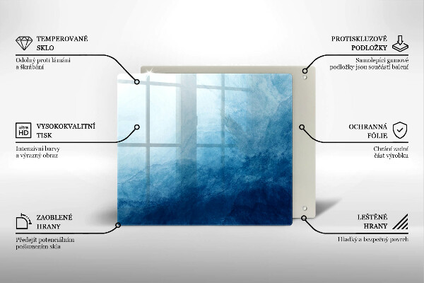 Sklo za varnou desku Abstraktní pozadí