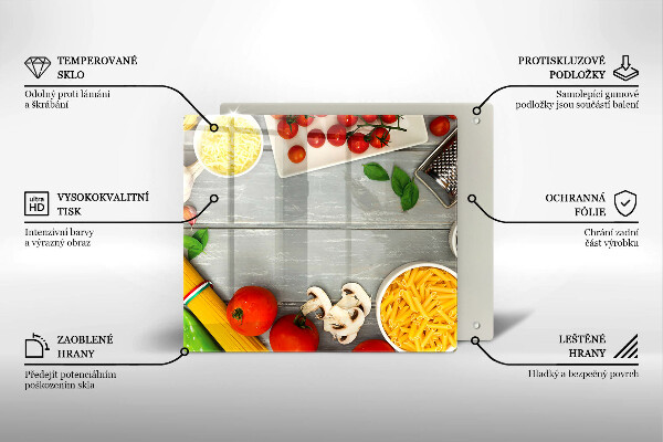 Sklo za varnou desku Kuchyňské jídlo