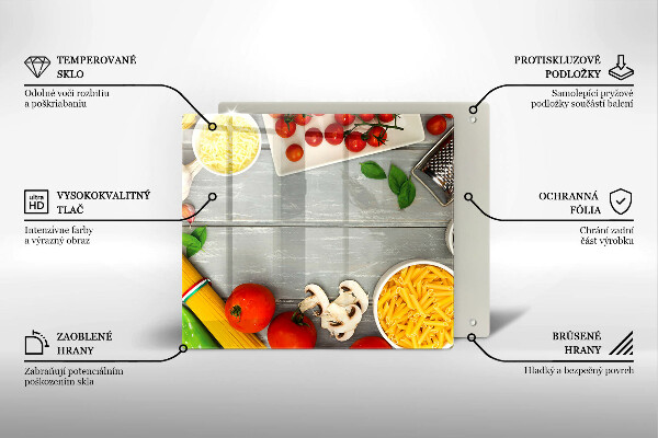 Sklo za varnou desku Kuchyňské jídlo
