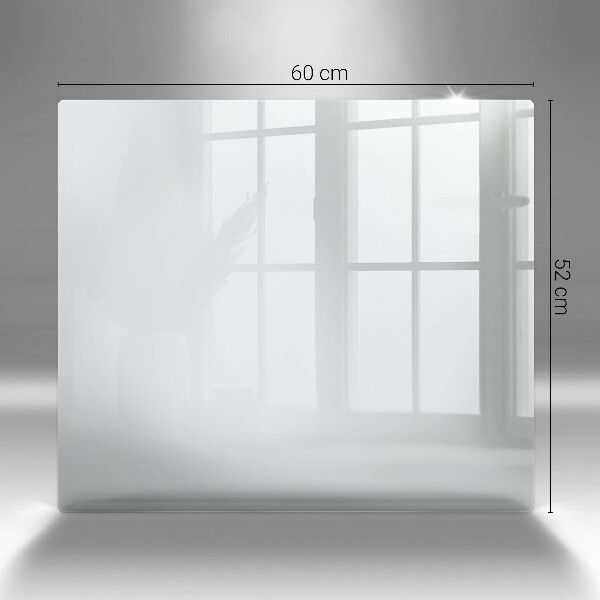 Sklo za varnou desku Bílá barva