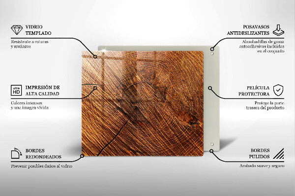 Sklo za varnou desku Dřevěná konstrukce