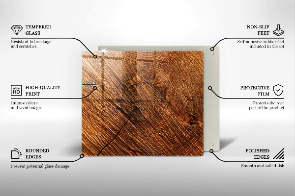 Sklo za varnou desku Dřevěná konstrukce