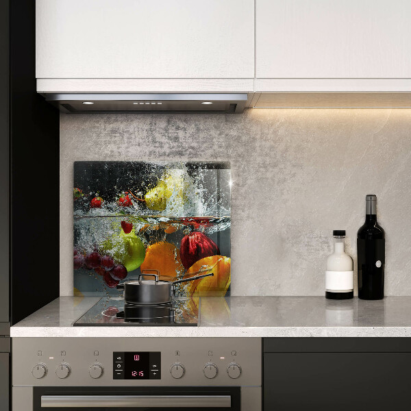 Sklo za varnou desku Šťavnaté ovoce ve vodě