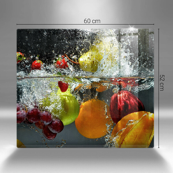 Sklo za varnou desku Šťavnaté ovoce ve vodě