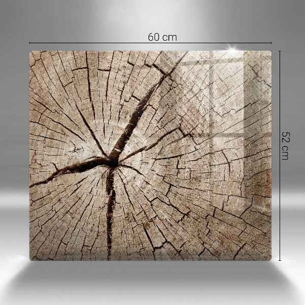 Sklo za varnou desku Průřez stromem