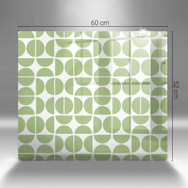 Sklo za varnou desku Vzor boho tvarů