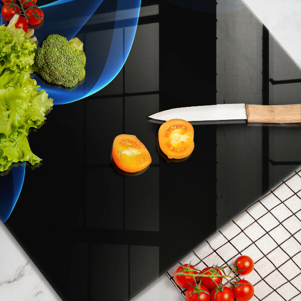 Sklo za varnou desku Modré čáry kouře