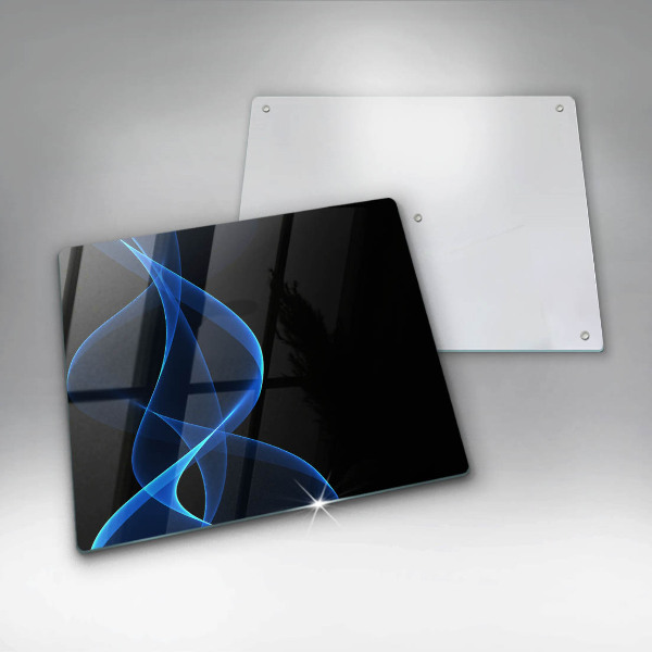 Sklo za varnou desku Modré čáry kouře