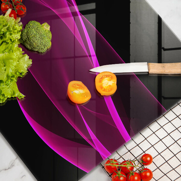 Sklo za varnou desku Růžová abstrakce