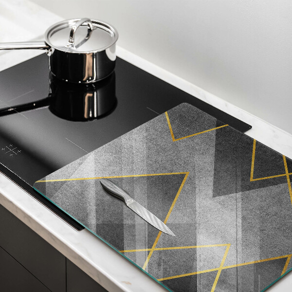 Sklo za varnou desku Ostré tvary