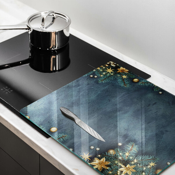 Sklo za varnou desku Vánoční dekorace