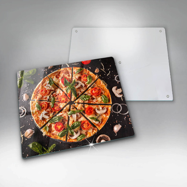 Sklo za varnou desku Pizza s houbami