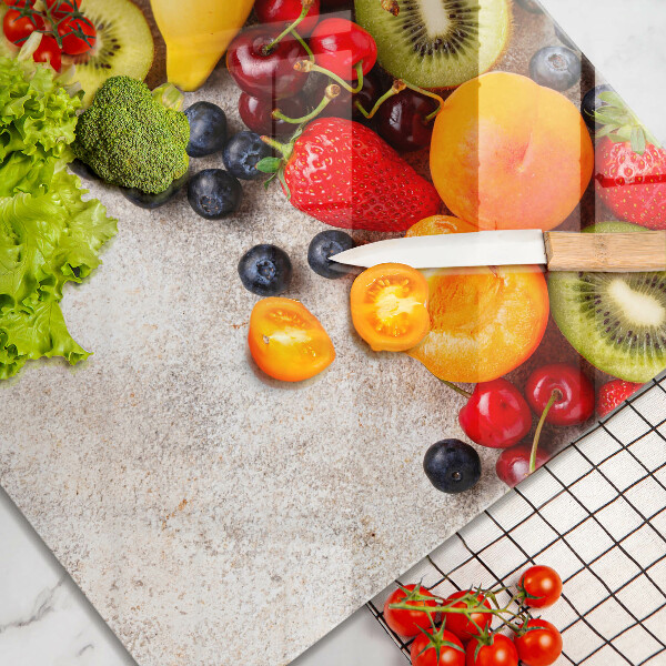 Sklo za varnou desku Sváteční ovoce