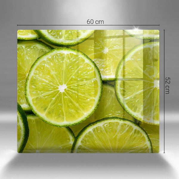 Sklo za varnou desku Plátky limetky