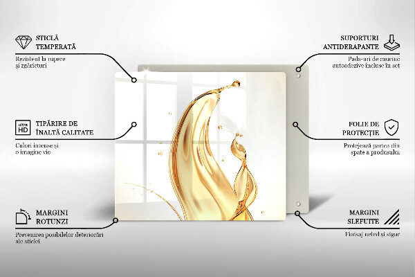 Sklo za varnou desku Olivový olej